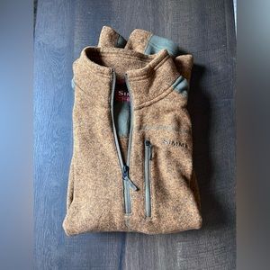 Simms Half Zip Barely Worn